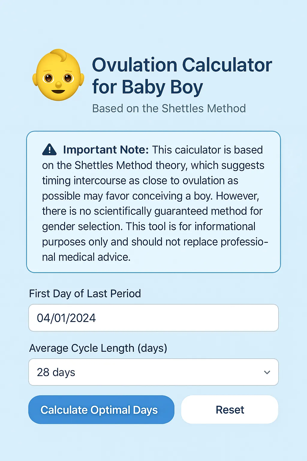 How Do I Calculate My Ovulation For a Baby Boy? 4 How Do I Calculate My Ovulation For a Baby Boy