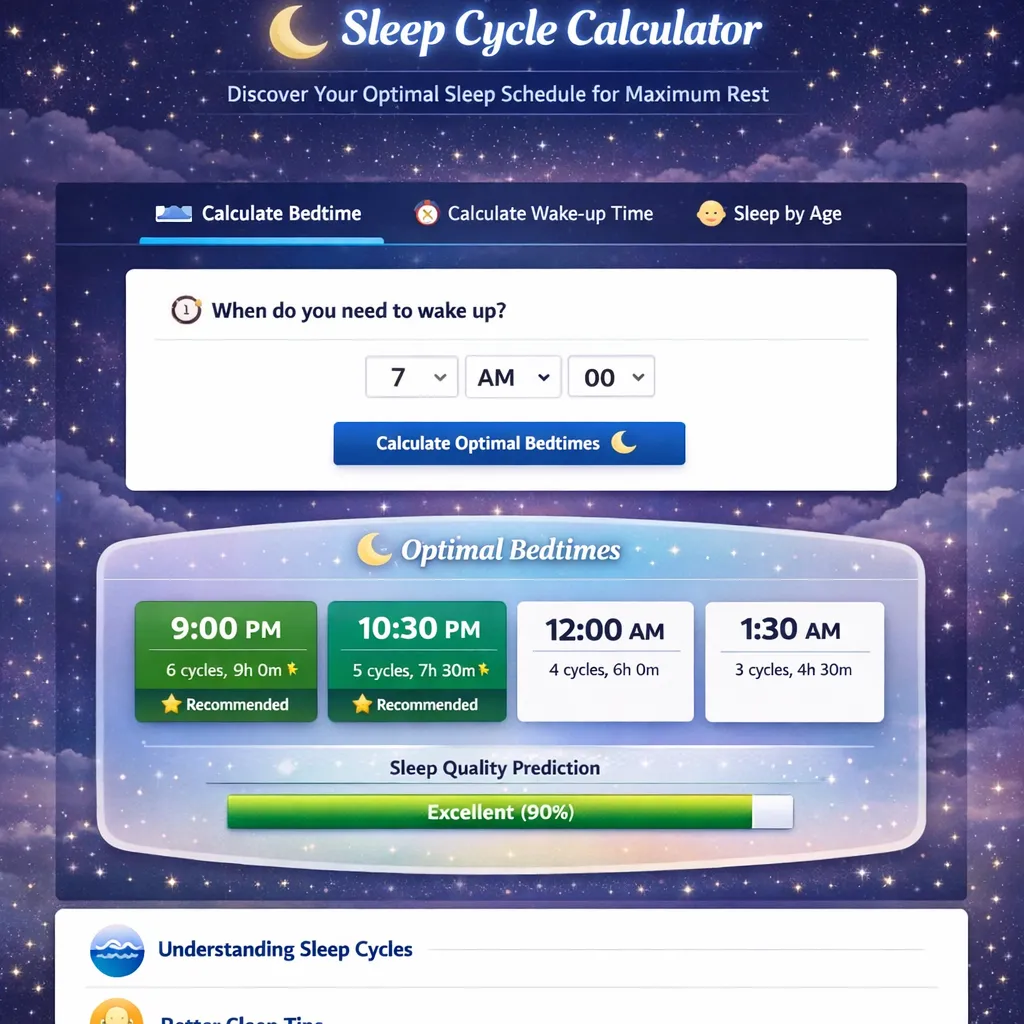 Sleep Calculator