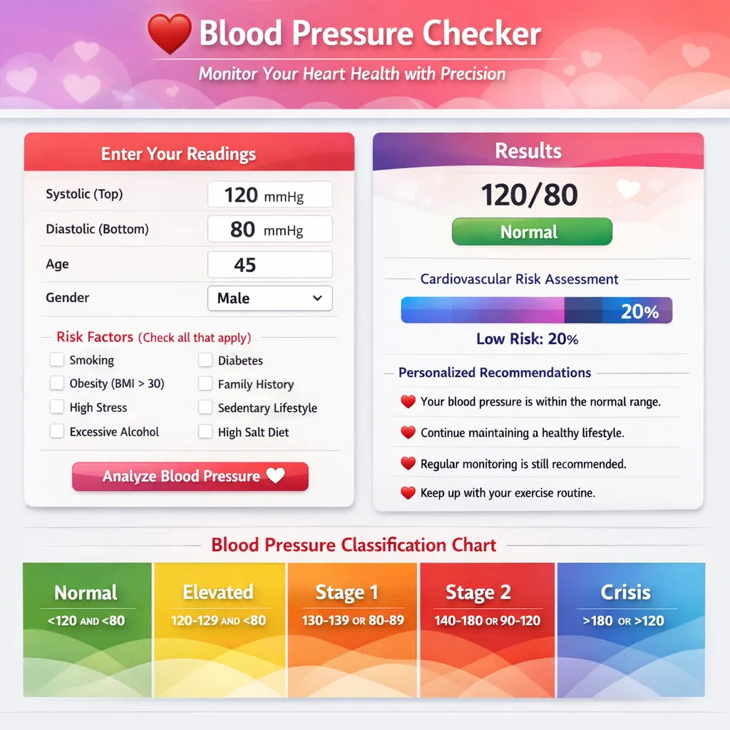 Blood Pressure Checker