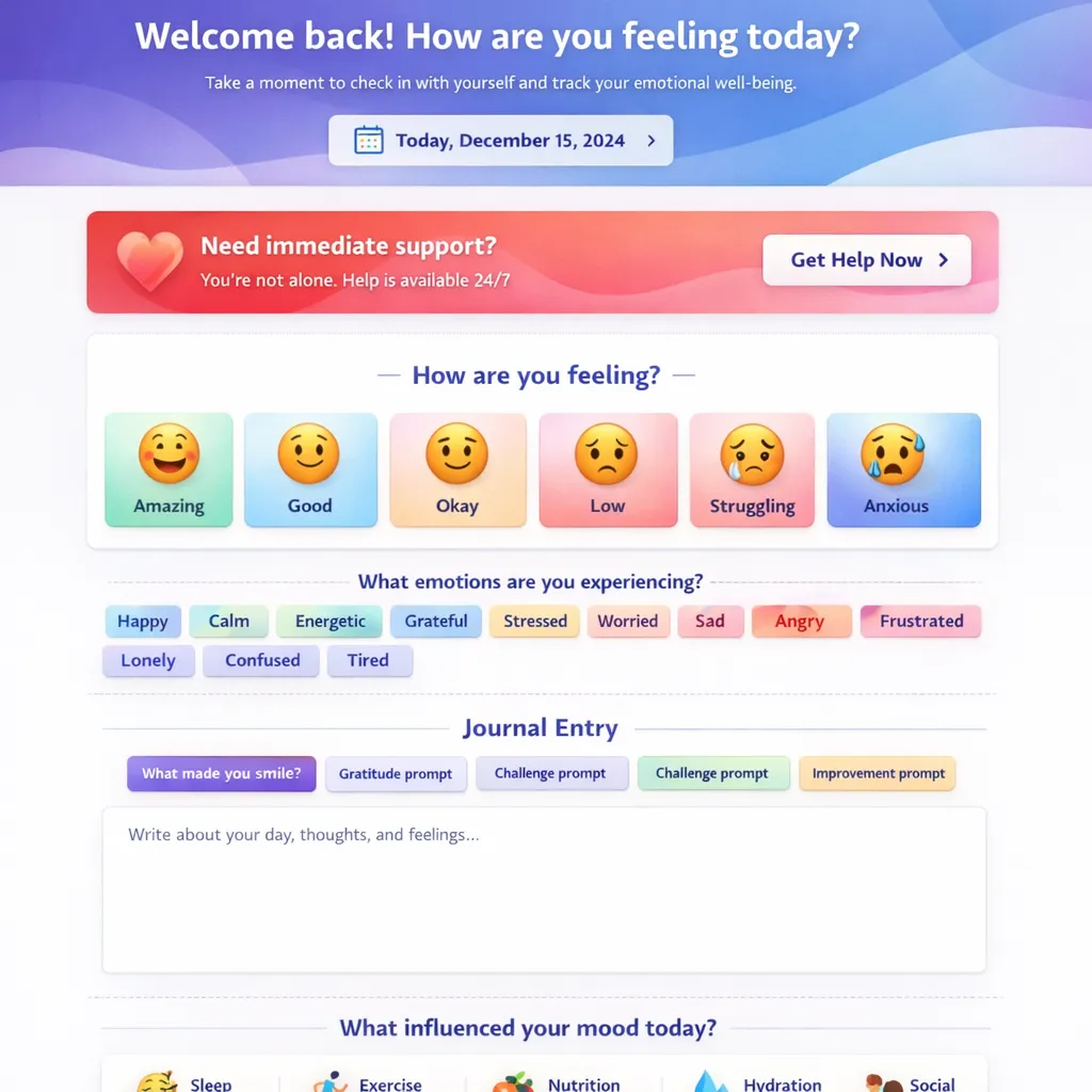 Mental Health Mood Tracker